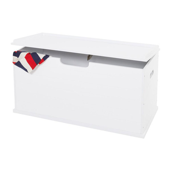 Great Little Trading Co. Large Classic Toy Box Seat, White Wayfair.co.uk